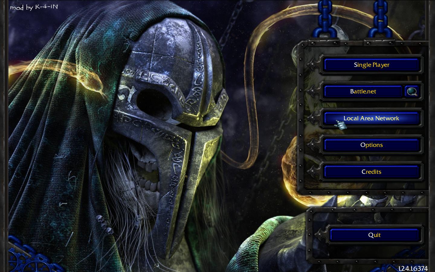 Тема меню для Warcraft 3 TFT - Undead Wizard