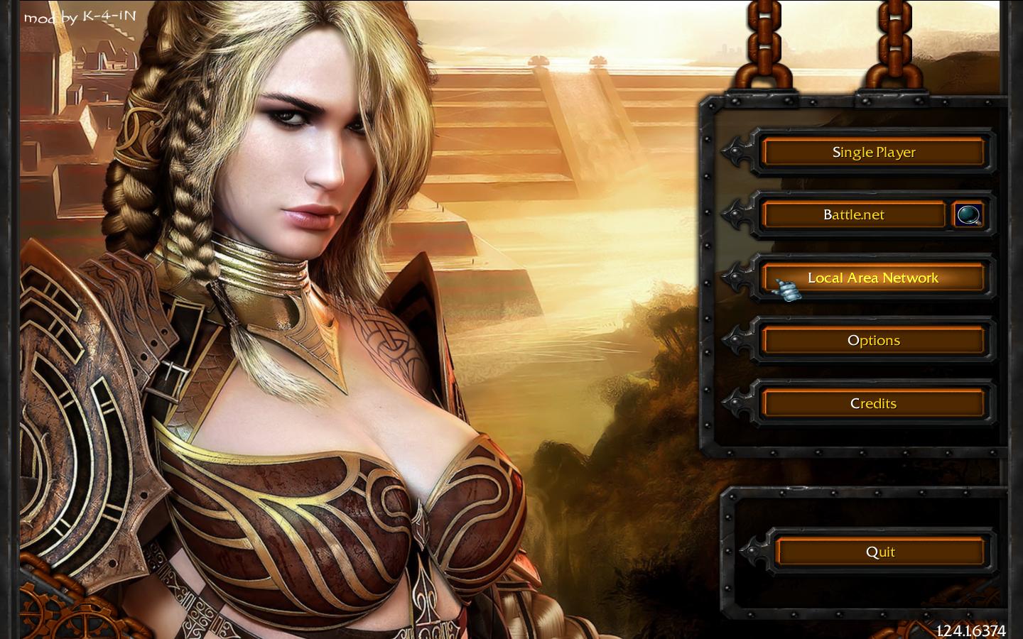 Тема меню для Warcraft 3 TFT - Jora
