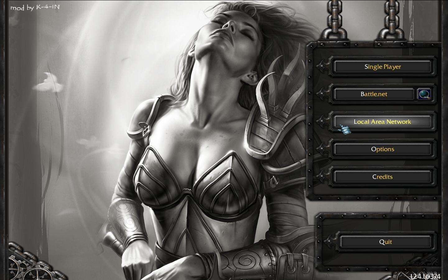 Тема меню для Warcraft 3 TFT - Neverwinter Nights