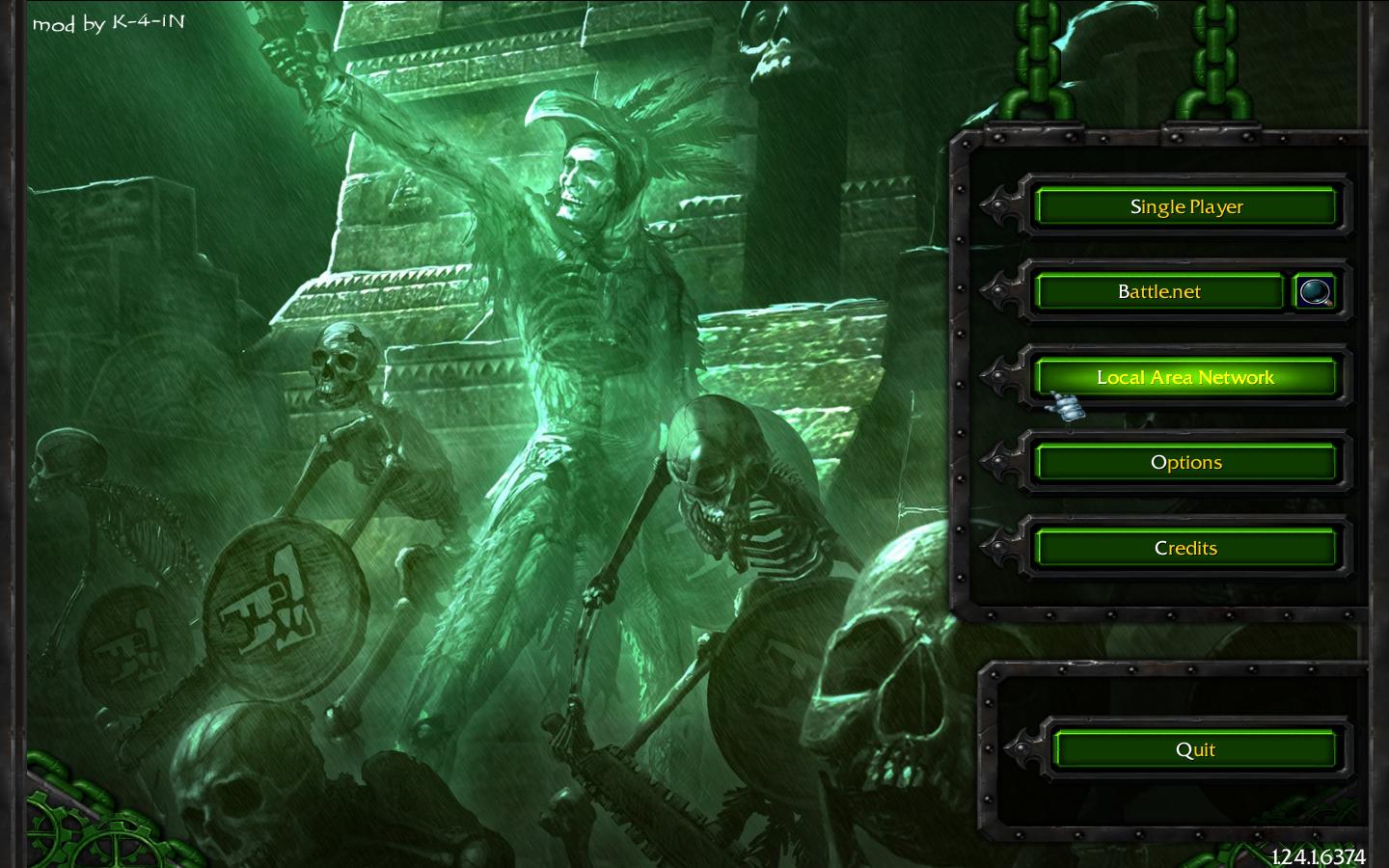 Тема меню для Warcraft 3 TFT - Living Dead