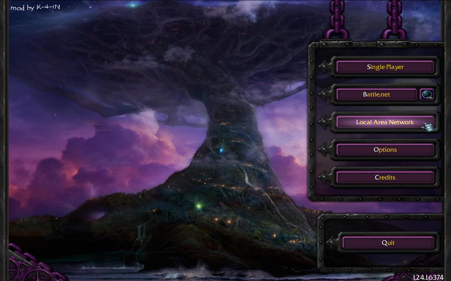Тема меню для Warcraft 3 TFT - Tree